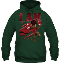 Load image into Gallery viewer, I am groot loves Arizona Cardinals fan t shirt