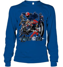 Load image into Gallery viewer, New England Patriots The avengers assemble fighting simpson shirt