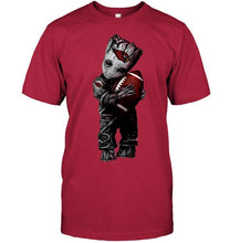 Load image into Gallery viewer, baby groot loves Arizona Cardinals shirt