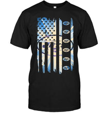 Load image into Gallery viewer, New York Jets 4th july independence day american flag shirt