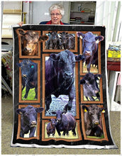 Load image into Gallery viewer, bull wild animal warrior lovers blanket