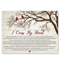 Load image into Gallery viewer, George Strait I cross my heart tree bird poster