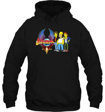Load image into Gallery viewer, the simpsons band Journey shirt
