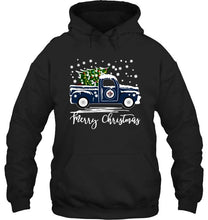 Load image into Gallery viewer, Winnipeg Jets merry christmas christmas tree truck t shirt