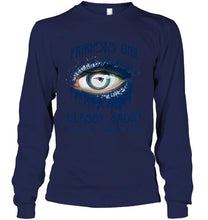 Load image into Gallery viewer, New England Patriots girl classy sasy and a bit smart asy glitter pattern eye t shirt