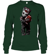 Load image into Gallery viewer, baby groot loves Arizona Cardinals shirt