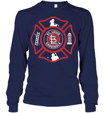 Load image into Gallery viewer, St Louis Cardinals Firefighter shirt