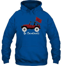 Load image into Gallery viewer, Go Arizona Cardinals Jeep shirt