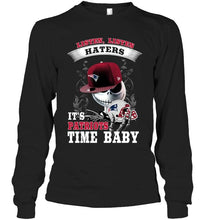 Load image into Gallery viewer, Fear the New England Patriots jack skellington fan hoodie