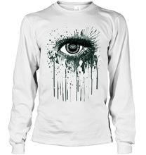 Load image into Gallery viewer, New York Jets eye paint drop art style t shirt