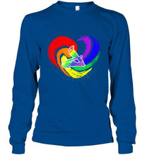 Load image into Gallery viewer, St Louis Cardinals lgbt tornado heart shirt