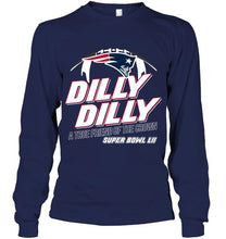 Load image into Gallery viewer, new england patriots dilly dilly true friend of crown national champions shirt