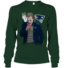 Load image into Gallery viewer, New England Patriots joker joaquin phoenix smoking t shirt