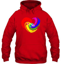 Load image into Gallery viewer, Arizona Cardinals lgbt tornado heart shirt