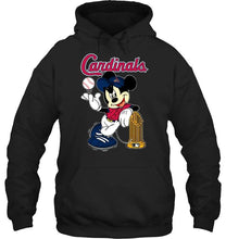 Load image into Gallery viewer, St Louis Cardinals mickey mlb champions shirt