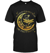 Load image into Gallery viewer, Hello darkness my old friend Black T Shirt