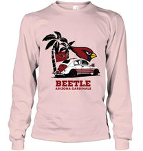 Load image into Gallery viewer, Beetle Arizona Cardinals on beach shirt