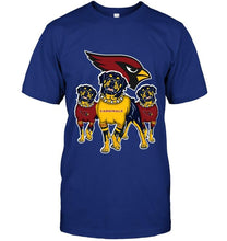 Load image into Gallery viewer, Arizona Cardinals Rottweilers fan hoodie