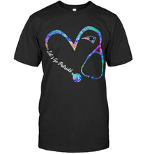 Load image into Gallery viewer, Let's go New England Patriots dyed nurse scope love shirt