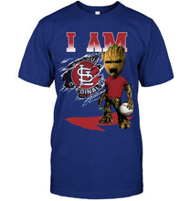 Load image into Gallery viewer, I am St Louis Cardinals groot shirt