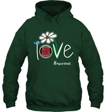 Load image into Gallery viewer, Love my Cardinals Arizona Cardinals daisy fan shirt