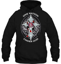 Load image into Gallery viewer, One nation under god St. Louis Cardinals jesus cross