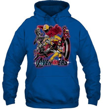 Load image into Gallery viewer, Arizona Cardinals The avengers assemble fighting simpson shirt