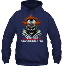Load image into Gallery viewer, Warning I'm St Louis Cardinals fan it halloween shirt