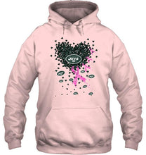 Load image into Gallery viewer, New York Jets tiny heart love shaped br east cancer shirt