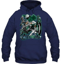 Load image into Gallery viewer, New York Jets The avengers assemble fighting simpson shirt
