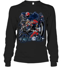 Load image into Gallery viewer, New England Patriots The avengers assemble fighting simpson shirt