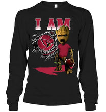Load image into Gallery viewer, I am Arizona Cardinals groot shirt