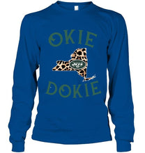 Load image into Gallery viewer, Okie dokie New York Jets state panther pattern hoodie