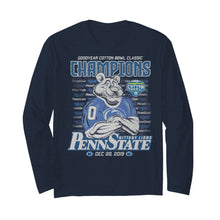 Load image into Gallery viewer, Goodyear Cotton Bowl Classic Champions Nittany Lions Pennstate shirt by Moteefes store Unisex Long Sleeve T-Shirt