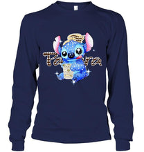 Load image into Gallery viewer, Stitch Panera Bread diamond gliterring shirt