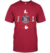 Load image into Gallery viewer, St Louis Cardinals Firefighter shirt