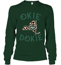 Load image into Gallery viewer, Okie dokie New York Jets state panther pattern hoodie