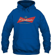 Load image into Gallery viewer, St. Louis Cardinals king of baseball budweiser shirt