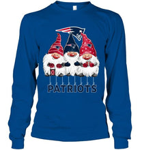 Load image into Gallery viewer, New England Patriots norway christmas gnomies elves fan t shirt