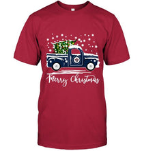 Load image into Gallery viewer, Winnipeg Jets merry christmas christmas tree truck t shirt