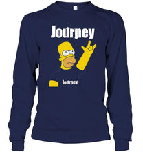 Load image into Gallery viewer, Journey Homer Simpson love shirt