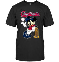 Load image into Gallery viewer, St Louis Cardinals mickey mlb champions shirt