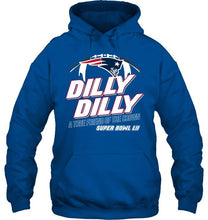 Load image into Gallery viewer, new england patriots dilly dilly true friend of crown national champions shirt