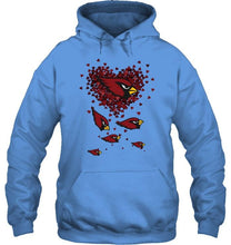 Load image into Gallery viewer, Arizona Cardinals tiny hearts shape shirt