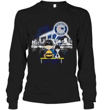 Load image into Gallery viewer, snoopy watch New England Patriots city star light shirt