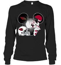 Load image into Gallery viewer, Arizona Cardinals Minnie cheerleader shirt