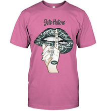 Load image into Gallery viewer, New York Jets haters shut the f ck up shhh lips shirt