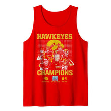 Load image into Gallery viewer, Hawkeyes Champions Holiday Bowl Hawkeyes 49 Trojans 24 shirt by Moteefes store Men's Tank Top