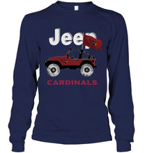 Load image into Gallery viewer, Jeep Arizona Cardinals fan hoodie