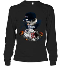 Load image into Gallery viewer, Fear the New England Patriots jack skellington halloween harvest field shirt